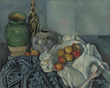  1894 Art - Nature morte aux pommes 1894 Paul Cézanne